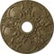 Ekena Millwork Norwich Medallion (Canopies up to 4 1/2"), 18"OD x 3 1/2"ID x 1 3/8"P, Mississippi Mud Crackle CM18NOMMC - alternate 1